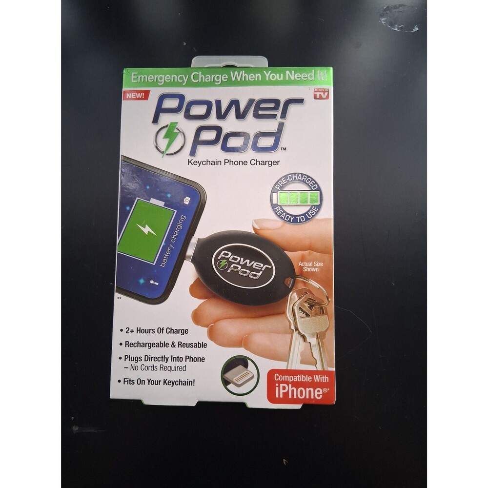 140 Keychain Phone Power Pod Charger Camping Hiking Travel Kids